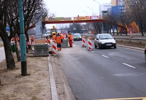 Zatoka przy Galaktycznej w remoncie